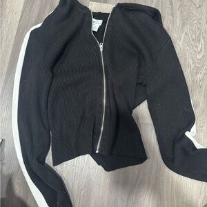 Rue21 Black Ribbed Women's Jacket